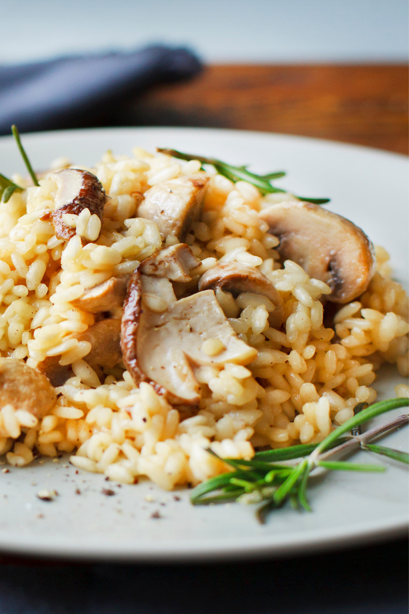 Mushroom Medley Pilaf