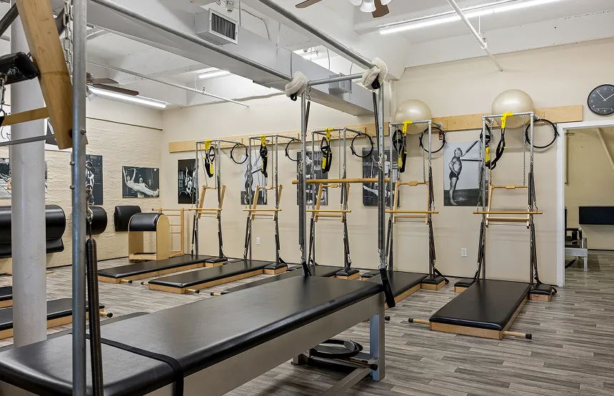 Full Access to Classical Pilates Apparatus Full Access to Classical Pilates Apparatus