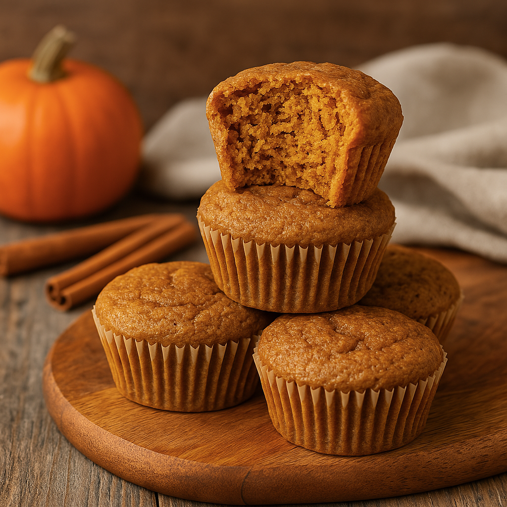 Pumpkin Protein Muffins (Low Carb & Gluten-Free)