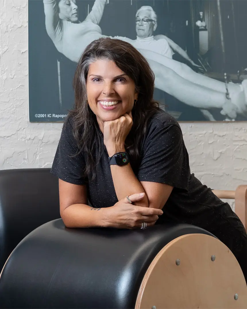 mo-wolfe Mo Wolfe, Pilates instructor and owner of Evolution Pilates in Port Washington NY