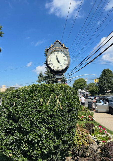 Street Clock in Manhasset, NY