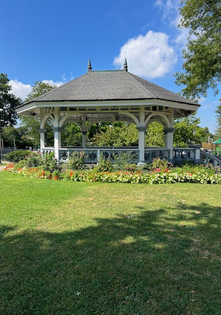 Gazebo in downtown Manhasset